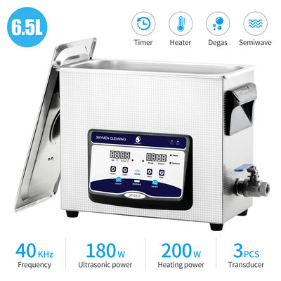 macchina più pulita ultrasonica di Benchtop del temporizzatore di 6.5L Digital per pulizia di Head Kitchen Tools della stampante