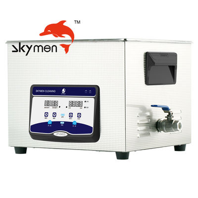 macchina di pulizia ultrasonica 15L con il temporizzatore di Digital regolabile per la pulizia delle parti mentali degli strumenti medici