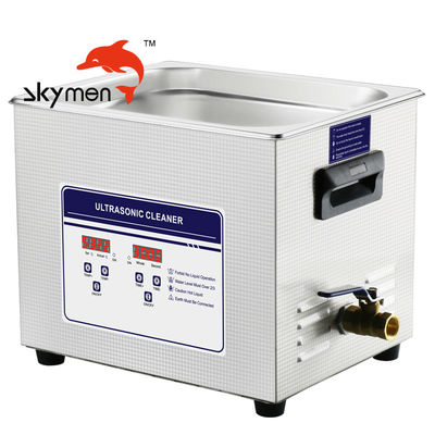 macchina di pulizia della tavola ultrasonica 15L regolabile per la pulizia dei ricambi auto mentali delle parti degli strumenti medici