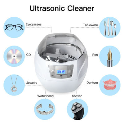 lavatrice più pulita del CD di 750ml 35Watt dei gioielli ultrasonici ultrasonici dentari digitali dei pulitori