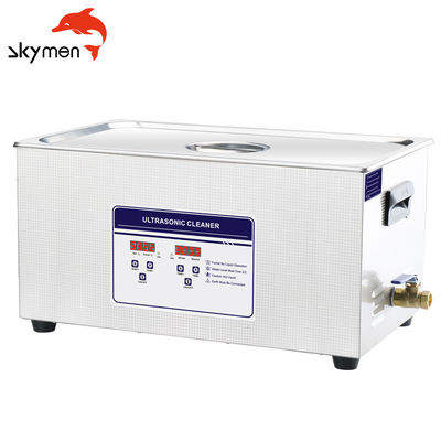 Il laboratorio dell'iniettore di combustibile degli Skymen 22L 480W SS304 foggia il pulitore ultrasonico con il temporizzatore ed il radiatore