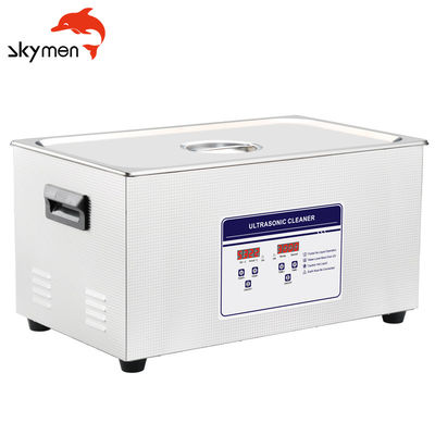 Il laboratorio dell'iniettore di combustibile degli Skymen 22L 480W SS304 foggia il pulitore ultrasonico con il temporizzatore ed il radiatore