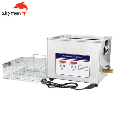 Skymen 10L 240W Sonic Ultrasonic Cleaner SUS304 per le parti di metallo