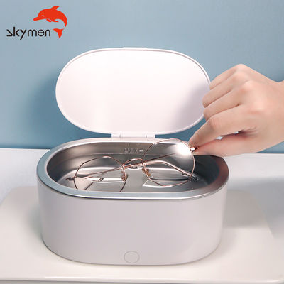 Il pulitore ultrasonico portatile degli Skymen 500ml 18W USB per gli anelli degli occhiali dei gioielli guarda le collane dentarie