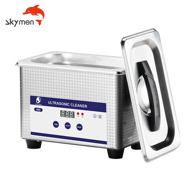 Pulitore ultrasonico 35W JP-008 di acciaio inossidabile dell'orologio 800ML di chiave di tocco