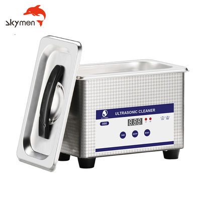 Pulitore ultrasonico 35W JP-008 di acciaio inossidabile dell'orologio 800ML di chiave di tocco
